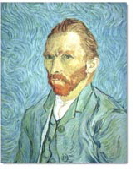portrait painting of Vincent Van Gogh