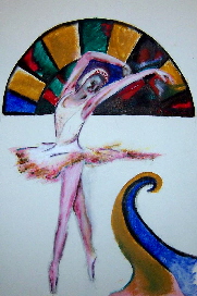 ballerina painting