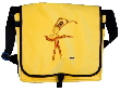 messenger bag  dance art -  ballerina print