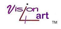 Vision4art online art gallery logo