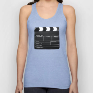 clapperboard tank top film movie fashion 300 by 300