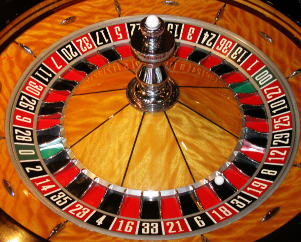 roulette wheel  600